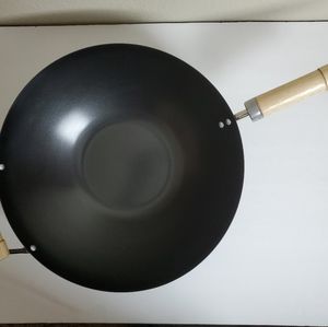 Burn with your boy Carbon steel 14"wok